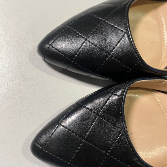 Unisa - Size 7.5M - Women's Unyanni Slingback Pointed Toe Leather Heels - Picture 3 of 11